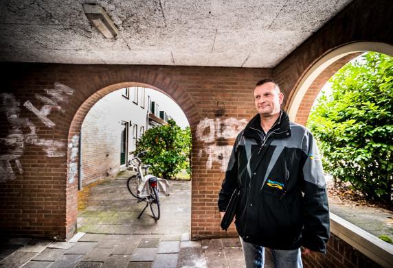 Buurtbeheerder Benno Dekker